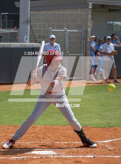 Thumbnail 3 in Katy vs Brazoswood (UIL 6A Softball Region 3 Semifinal) photogallery.