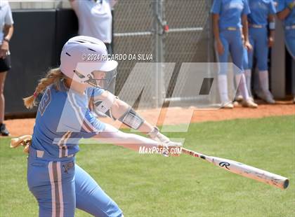 Thumbnail 1 in Katy vs Brazoswood (UIL 6A Softball Region 3 Semifinal) photogallery.