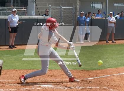 Thumbnail 2 in Katy vs Brazoswood (UIL 6A Softball Region 3 Semifinal) photogallery.