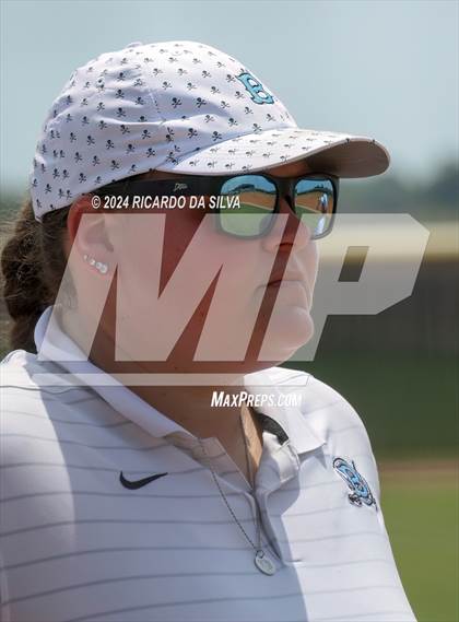 Thumbnail 3 in Katy vs Brazoswood (UIL 6A Softball Region 3 Semifinal) photogallery.