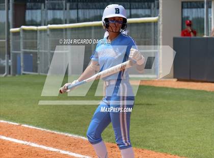 Thumbnail 2 in Katy vs Brazoswood (UIL 6A Softball Region 3 Semifinal) photogallery.