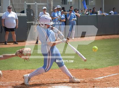 Thumbnail 2 in Katy vs Brazoswood (UIL 6A Softball Region 3 Semifinal) photogallery.