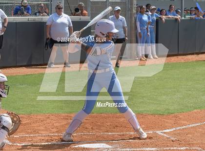Thumbnail 3 in Katy vs Brazoswood (UIL 6A Softball Region 3 Semifinal) photogallery.