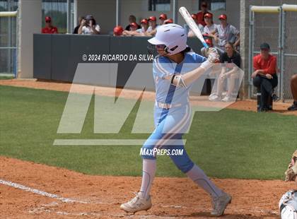 Thumbnail 3 in Katy vs Brazoswood (UIL 6A Softball Region 3 Semifinal) photogallery.