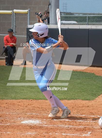Thumbnail 1 in Katy vs Brazoswood (UIL 6A Softball Region 3 Semifinal) photogallery.