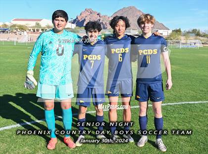 Thumbnail 2 in Scottsdale Christian Academy @ Phoenix Country Day (Senior Night) photogallery.