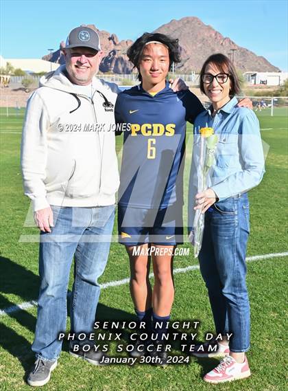 Thumbnail 1 in Scottsdale Christian Academy @ Phoenix Country Day (Senior Night) photogallery.