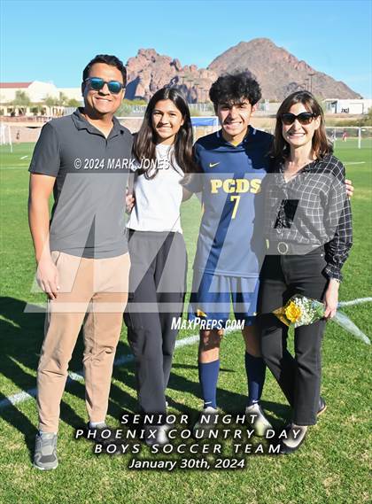 Thumbnail 3 in Scottsdale Christian Academy @ Phoenix Country Day (Senior Night) photogallery.