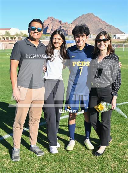 Thumbnail 2 in Scottsdale Christian Academy @ Phoenix Country Day (Senior Night) photogallery.