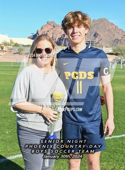 Thumbnail 2 in Scottsdale Christian Academy @ Phoenix Country Day (Senior Night) photogallery.