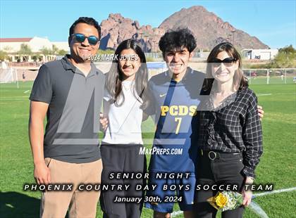Thumbnail 2 in Scottsdale Christian Academy @ Phoenix Country Day (Senior Night) photogallery.