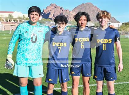 Thumbnail 2 in Scottsdale Christian Academy @ Phoenix Country Day (Senior Night) photogallery.