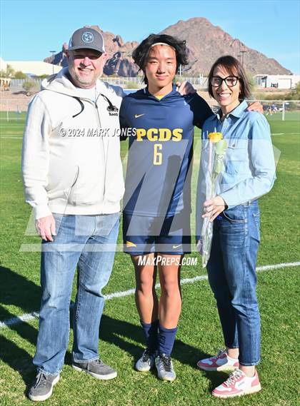 Thumbnail 3 in Scottsdale Christian Academy @ Phoenix Country Day (Senior Night) photogallery.