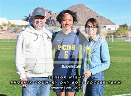 Thumbnail 2 in Scottsdale Christian Academy @ Phoenix Country Day (Senior Night) photogallery.