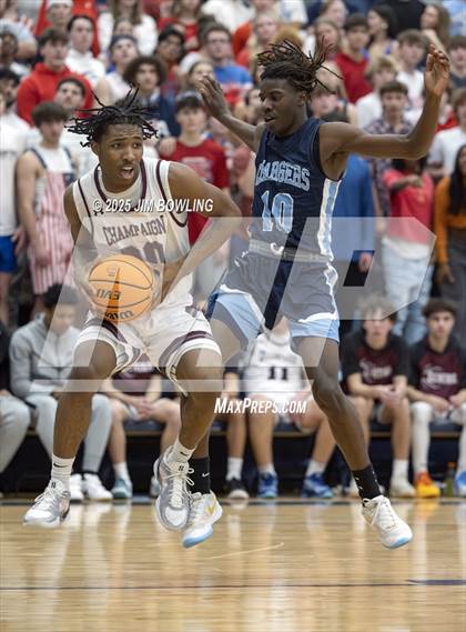 Thumbnail 1 in Champaign Central vs. Centennial (IHSA 3A Regional Semifinal) photogallery.
