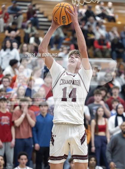 Thumbnail 3 in Champaign Central vs. Centennial (IHSA 3A Regional Semifinal) photogallery.