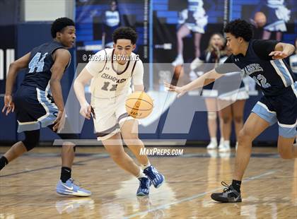 Thumbnail 1 in Champaign Central vs. Centennial (IHSA 3A Regional Semifinal) photogallery.