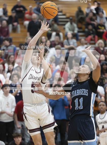 Thumbnail 2 in Champaign Central vs. Centennial (IHSA 3A Regional Semifinal) photogallery.