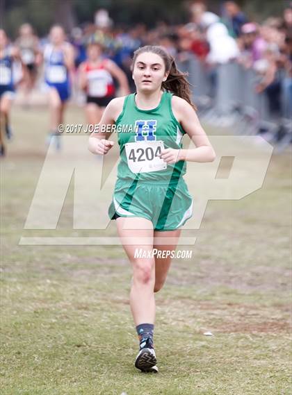 Thumbnail 2 in CIF Central Section Cross Country Championships (Girls D4 Race) photogallery.