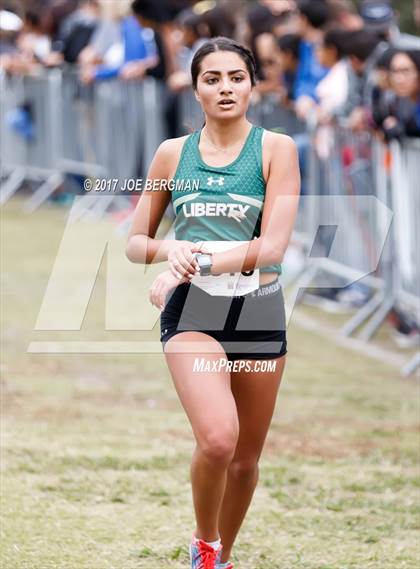 Thumbnail 2 in CIF Central Section Cross Country Championships (Girls D4 Race) photogallery.