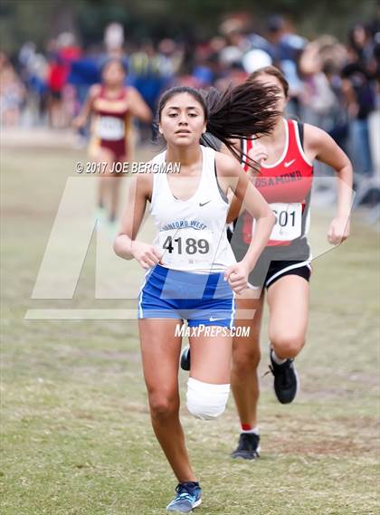 Thumbnail 3 in CIF Central Section Cross Country Championships (Girls D4 Race) photogallery.