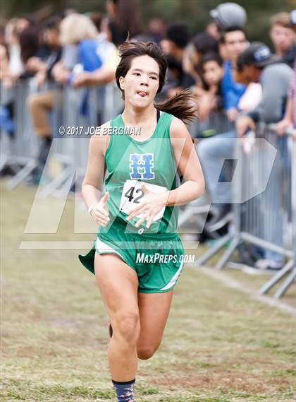 Thumbnail 3 in CIF Central Section Cross Country Championships (Girls D4 Race) photogallery.