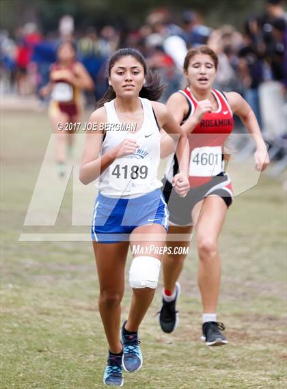 Thumbnail 1 in CIF Central Section Cross Country Championships (Girls D4 Race) photogallery.