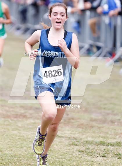 Thumbnail 2 in CIF Central Section Cross Country Championships (Girls D4 Race) photogallery.