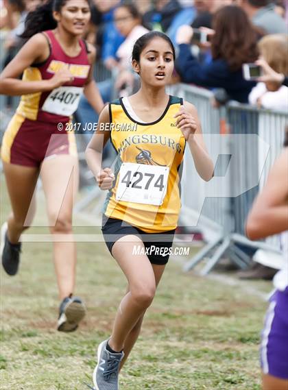 Thumbnail 1 in CIF Central Section Cross Country Championships (Girls D4 Race) photogallery.