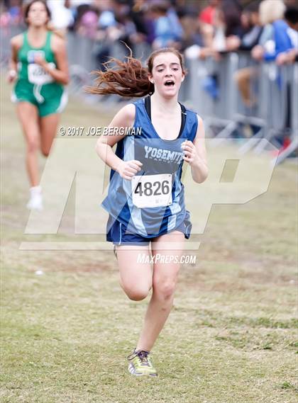 Thumbnail 1 in CIF Central Section Cross Country Championships (Girls D4 Race) photogallery.