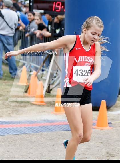 Thumbnail 3 in CIF Central Section Cross Country Championships (Girls D4 Race) photogallery.