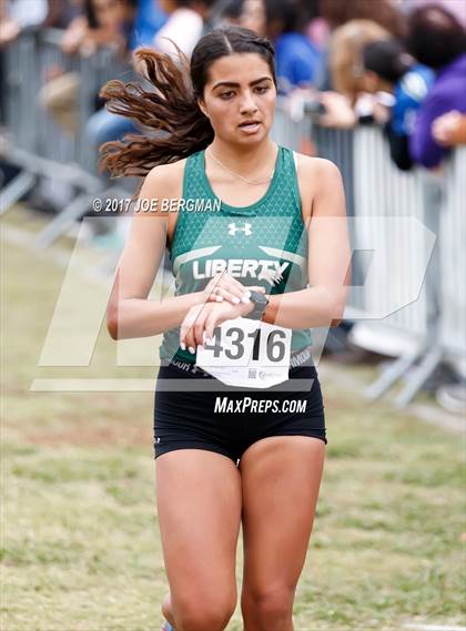 Thumbnail 1 in CIF Central Section Cross Country Championships (Girls D4 Race) photogallery.