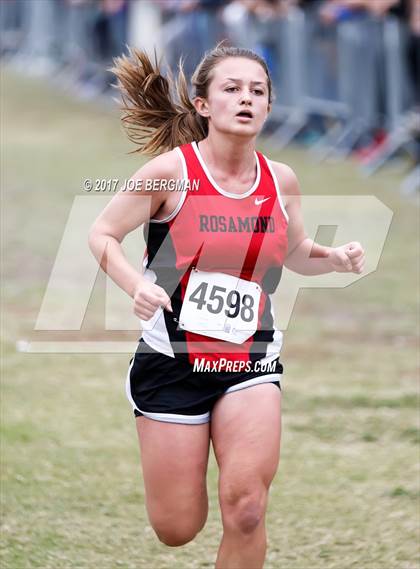 Thumbnail 3 in CIF Central Section Cross Country Championships (Girls D4 Race) photogallery.