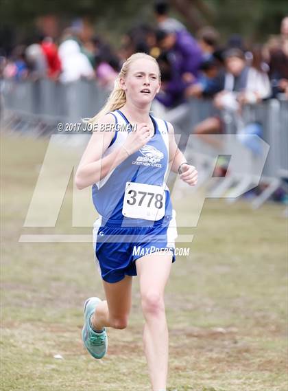 Thumbnail 2 in CIF Central Section Cross Country Championships (Girls D4 Race) photogallery.