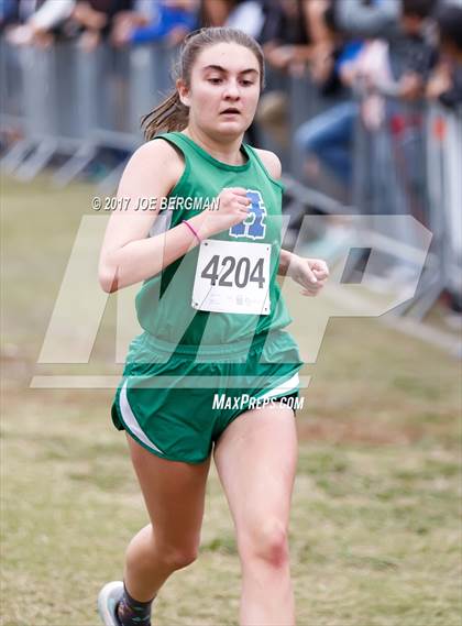 Thumbnail 2 in CIF Central Section Cross Country Championships (Girls D4 Race) photogallery.