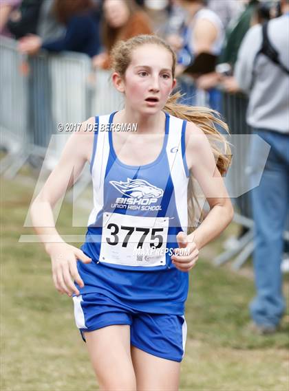 Thumbnail 1 in CIF Central Section Cross Country Championships (Girls D4 Race) photogallery.