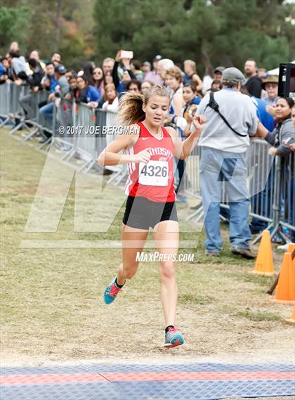 Thumbnail 1 in CIF Central Section Cross Country Championships (Girls D4 Race) photogallery.