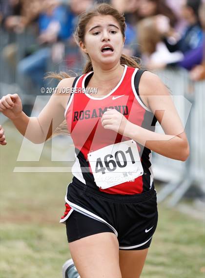 Thumbnail 3 in CIF Central Section Cross Country Championships (Girls D4 Race) photogallery.