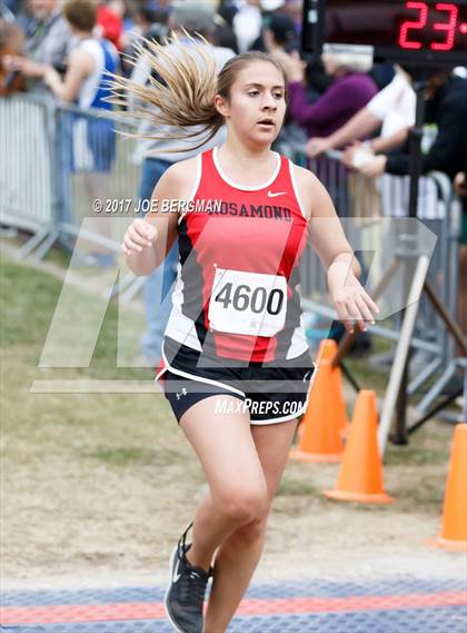 Thumbnail 2 in CIF Central Section Cross Country Championships (Girls D4 Race) photogallery.