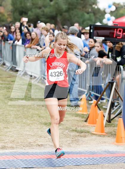 Thumbnail 2 in CIF Central Section Cross Country Championships (Girls D4 Race) photogallery.