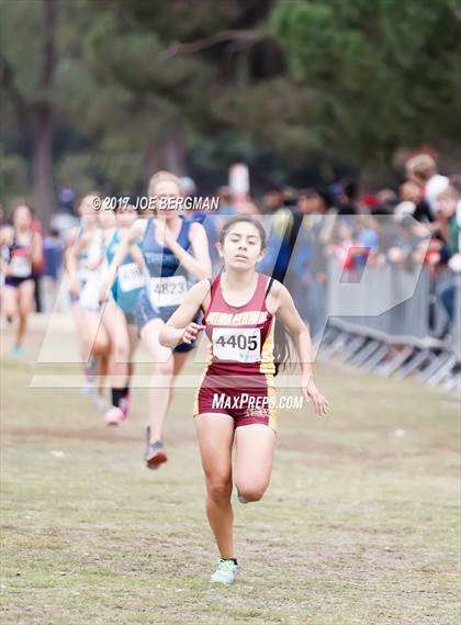 Thumbnail 3 in CIF Central Section Cross Country Championships (Girls D4 Race) photogallery.