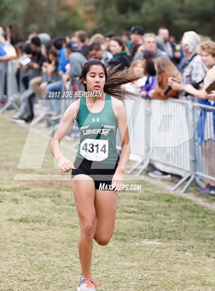 Thumbnail 1 in CIF Central Section Cross Country Championships (Girls D4 Race) photogallery.