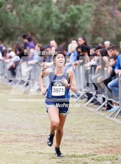 Thumbnail 3 in CIF Central Section Cross Country Championships (Girls D4 Race) photogallery.