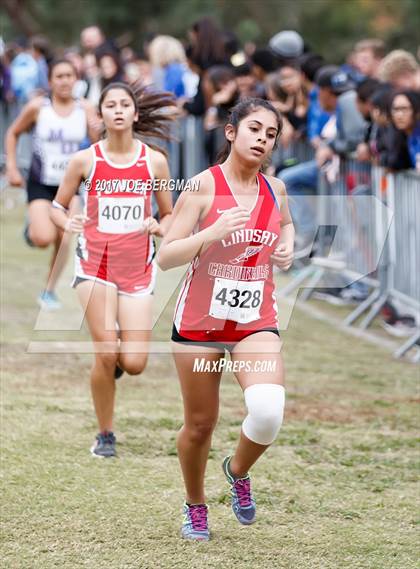 Thumbnail 2 in CIF Central Section Cross Country Championships (Girls D4 Race) photogallery.