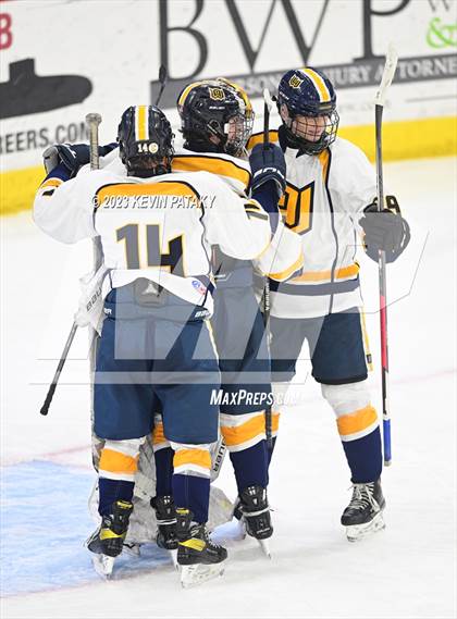 Thumbnail 3 in Branford vs. Woodstock Academy (CIAC DII Semifinal) photogallery.