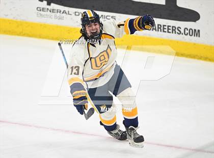 Thumbnail 3 in Branford vs. Woodstock Academy (CIAC DII Semifinal) photogallery.