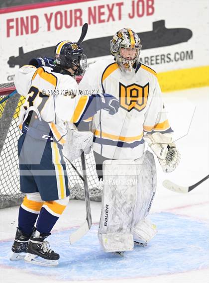 Thumbnail 3 in Branford vs. Woodstock Academy (CIAC DII Semifinal) photogallery.