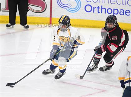 Thumbnail 3 in Branford vs. Woodstock Academy (CIAC DII Semifinal) photogallery.