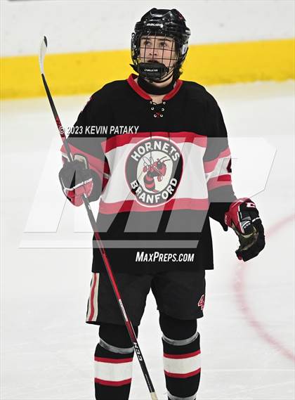Thumbnail 3 in Branford vs. Woodstock Academy (CIAC DII Semifinal) photogallery.