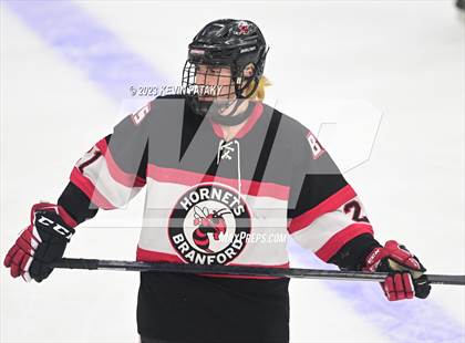 Thumbnail 2 in Branford vs. Woodstock Academy (CIAC DII Semifinal) photogallery.